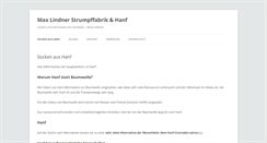 Desktop Screenshot of maxlindner.eu